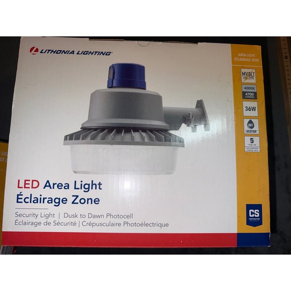 Lithonia Lighting Other - Lithonia Lighting LED Area Light Dusk to Dawn Security Light with Mounting Arm